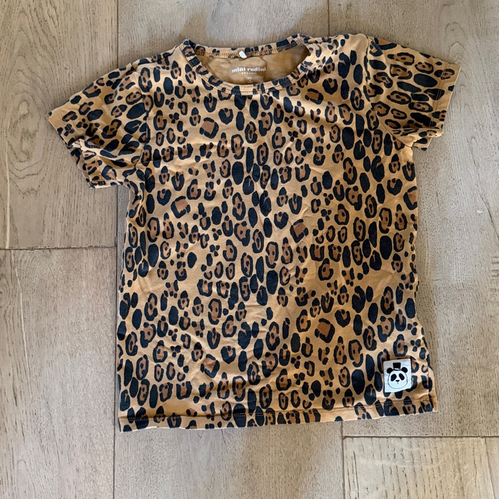 Mini Rodini - animal print t-shirt - size 116/122cm (size6)